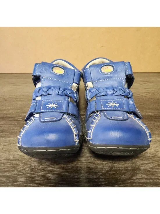 TMA EYES Women's Braided Closed-Toe Leather Athletic Sandal Strappy Size 10 NEW - Picture 3 of 9